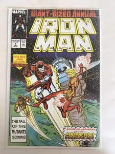 Iron Man Annual #9 (1987) "Stratosfire!" - Picture 1 of 1