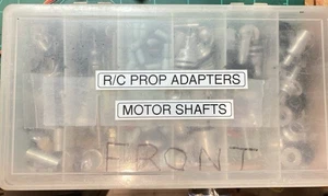 RC Airplane Parts Kit Shafts Adapters Hubs - Picture 1 of 7