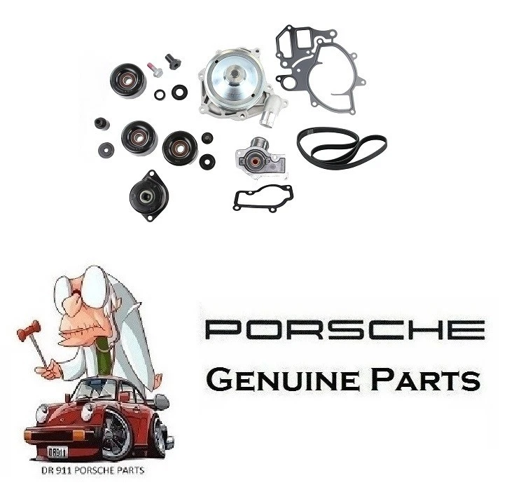 Kit de instalación de polea bomba de agua motor PORSCHE 911 BOXSTER CRP WPS0510 Foto 1 de 1