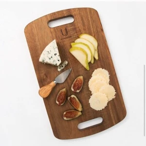 UNGEWÖHNLICHES JAMES Charcuterie Schneidebrett 15" Akazienholz Käsebrett - Bild 1 von 4