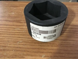1"Drive 2-3/16" 6pt Black Oxide Standard Impact Socket - Picture 1 of 2