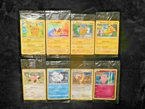 Versiegelt Ash's Pikachu Build A Bear Toys R Us Holo Vulpix Meowth Pokemon Karte Lot - Bild 1 von 8