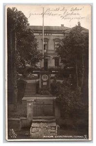 Vintage 1929 Podtatranské Museum Postkarte signiert von Zipser Weiss Familienmitgliedern - Bild 1 von 2