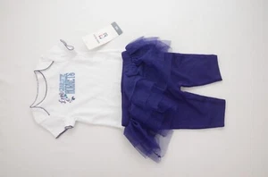 NBA Charlotte Hornets Baby Girl 2 Piece Bodysuit/Pants 3 Months New with Tags - Picture 1 of 5