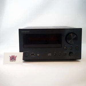 Onkyo CR-N755 Black CD Receiver Amplifier Network Hi-Res Audio System Tested - Picture 1 of 5