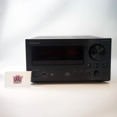 Onkyo CR-N755 Black CD Receiver Amplifier Network Hi-Res Audio System Tested - Image 1 of 4