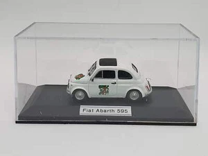Fiat Abarth 595 Universal Hobbies 1/43 Bianco - Foto 1 di 4