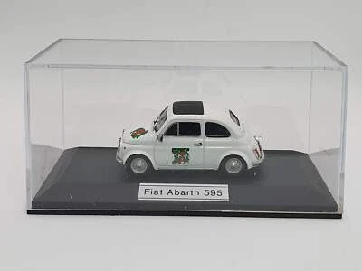 Fiat Abarth 595 Universal Hobbies 1/43 Bianco - Immagine 1 di 4
