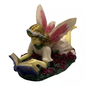 Dezine Fairy Collection "Flower Study" Figurine #5810 1995 Box COA Defect - Picture 1 of 12