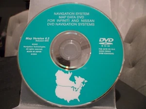 Infiniti y Nissan 2003-2004 navegación DVD mapa versión 6.2 EE. UU. Canadá 03-04 - Imagen 1 de 5