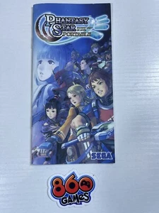 Phantasy Star Portable (Sony PSP) MANUAL ONLY - Picture 1 of 2