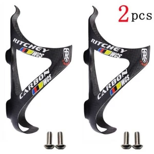 Bicycle Water Bottle Holder Full Carbon Fiber MTB Road Bike Bottles Cage Cycling - Picture 1 of 72