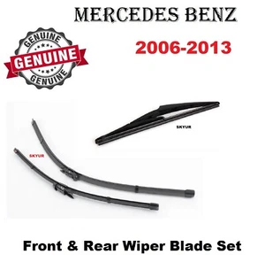 Mercedes Front & Rear Windshields Wiper Blade Set For GL ML R 2006-2013 GENUINE - Bild 1 von 8