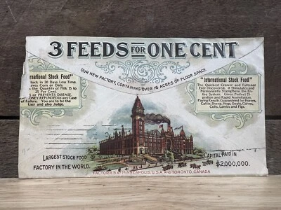 International Stock Food Co One Sided Multicolor Advertising Envelope - Image 1 of 4