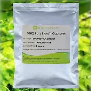 100% Pure Elastin Capsules 500mg*100Capsules - Picture 1 of 2