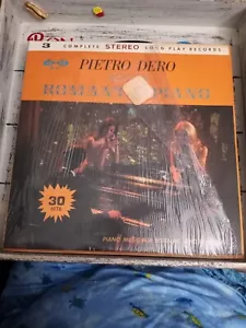 PIETRO DERO AND HIS ROMANTIC PIANO Set of 3 LPS 1968 SOMERSET RECORDS VG - Picture 1 of 8