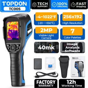 TOPDON Thermal Camera 256x192 IR Infrared Thermal Imaging Camera 200,0000 Pixel - Picture 1 of 24