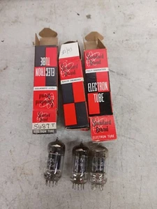 3 TUNG SOL 5687 VACUUM TUBES TV-7 TESTED #311-B3 - Picture 1 of 3