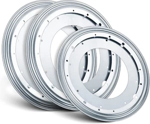 Mumufy 3 Pieces Lazy Susan Hardware Lazy Susan Turntable Ball Bearing Heavy Duty - Picture 1 of 12