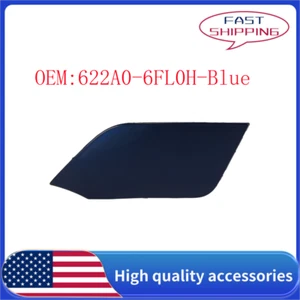 Blue Front Bumper Tow Hook Eye Cover Cap 622A0-6FL0H For Nissan Rogue 2017-2020 - Bild 1 von 5