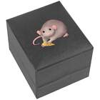 'Rat Eating Cheese' Ring Box (RB00026242)