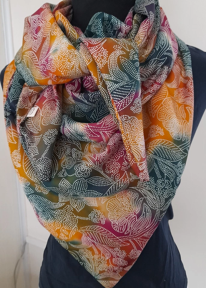 Loop - Schal ca. 25 x 130 oder Dreieckstuch ca. 130 x 130 cm - Bild 1 von 2