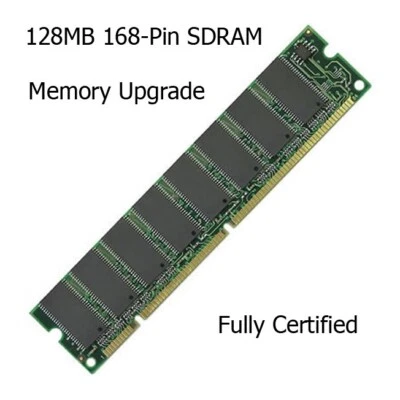 128MB Memory Upgrade for Biostar M6TZA Motherboard 168-Pin SDRAM PC133 / 133MHz - Image 1 of 3
