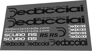 Juego de calcomanías de marco DEDACCIAI Strada (2011) Scuro RS - Imagen 1 de 2