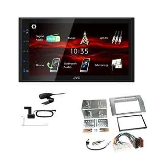 JVC KW-M180DBT 2DIN DAB+ Autoradio für Toyota Corolla Verso silber - Bild 1 von 5