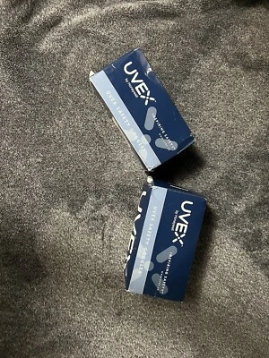 Gafas de seguridad UVEX de cuerpo gris con lentes transparentes Foto 1 de 2