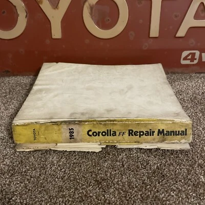 Toyota Corolla FF AE82 1985 manual de reparo de serviço de fábrica  - Imagem 1 de 3