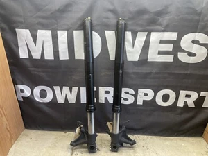 17-20 YAMAHA YZF R6 OEM DAMAGE FRONT FORKS SHOCK SUSPENSION SET PAIR 2019 - Picture 1 of 11