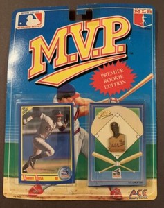 1990 Sammy SOSA White Sox MVP Ace Novelty Collector Pin & Score Card  -  QTY