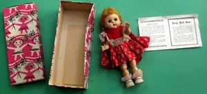 Vintage GINNY Doll w/ Original Box~BLONDE BRAIDS~#1003~7.75"~OLDIE! - Picture 1 of 20