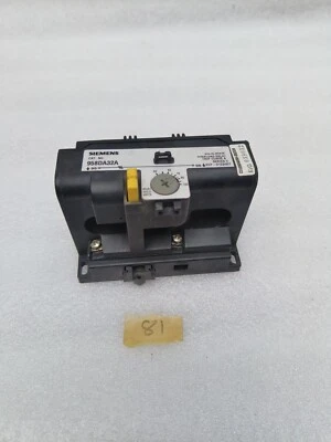 Relé De Sobrecarga SIEMENS CAT NO. 958DA32A (ENVÍO RÁPIDO Y GRATIS EL MISMO DÍA) - Image 1 of 4