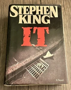 Vintage IT by Stephen King 1986 1st Edition 3rd Printing HC/DJ Book VG - Bild 1 von 10