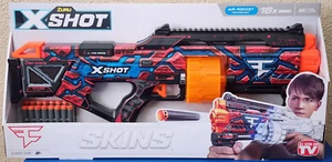 Zuru X-Shot Skins letzter Stand automatisch rotierender Lauf Dart Blaster Faze Clan NEU - Bild 1 von 4