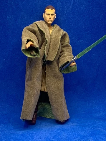 Star Wars Custom Figure: Rek Osh - Rogue Jedi ( w/Kenner bib fortuna jacket) Cover