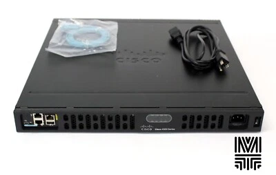 Cisco ISR4331-AX/K9 ISR 4331 Advanced Service Bundle- no clock bug - Image 1 of 3