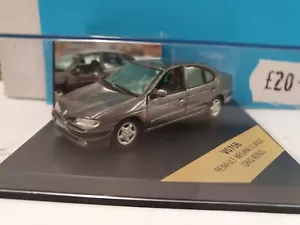 Velocidad 1:43 Escala Metal Modelo - V075B RENAULT MEGANE GRIS XERUS - Imagen 1 de 8