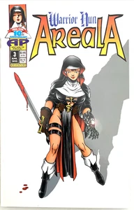 AREALA WARRIOR NUN. NUMBER 3. (1ST SERIES). ANTARCTIC PRESS. APRIL 1995. - Picture 1 of 8