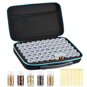 60 Slots Garden Seed Storage Organizer Box for Garden Plants Seed Container - Picture 1 of 7