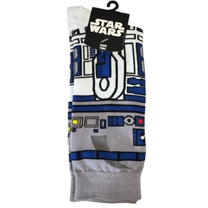 DISNEY STAR WARS Crew Socks NEW Men's Shoe Size 8 - 12 Sock Size 10 - 13 - Picture 1 of 4