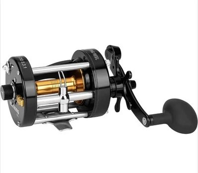 Left KastKing Rover Round Baitcasting Fishing Reel, Perfect Conventional Reel 60 - Image 1 of 4