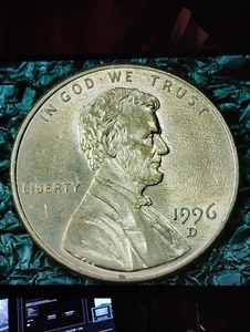 1996D Memorial Cent With The DDO-001 Doubled Die Obverse 🔥👍 - Picture 1 of 22