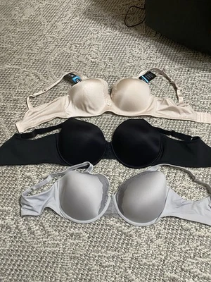 NEW VANITY FAIR ILLUMINATION FULL FIGURE UNDERWIRE  BLACK 42DD GRAY 42D NUDE 40D - Image 1 of 4