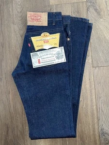 NWT VTG Levis 517 XX Saddleman Boot Cut Denim Jeans 80s PantDeadstock USA 30x38 - Picture 1 of 9