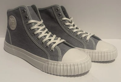 PF Flyers Center Hi Men’s Gray Canvas High Top Shoes Sneakers Size 9 - Image 1 of 4