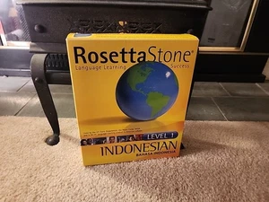 Rosetta Stone Indonesian Level 1 2005 Version  - Picture 1 of 5