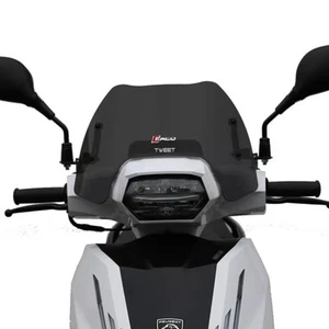 CUPOLINO PARABREZZA BASSO FACO FUME' SCURO PER PEUGEOT TWEET FL 50 125 200 2024 - Foto 1 di 2